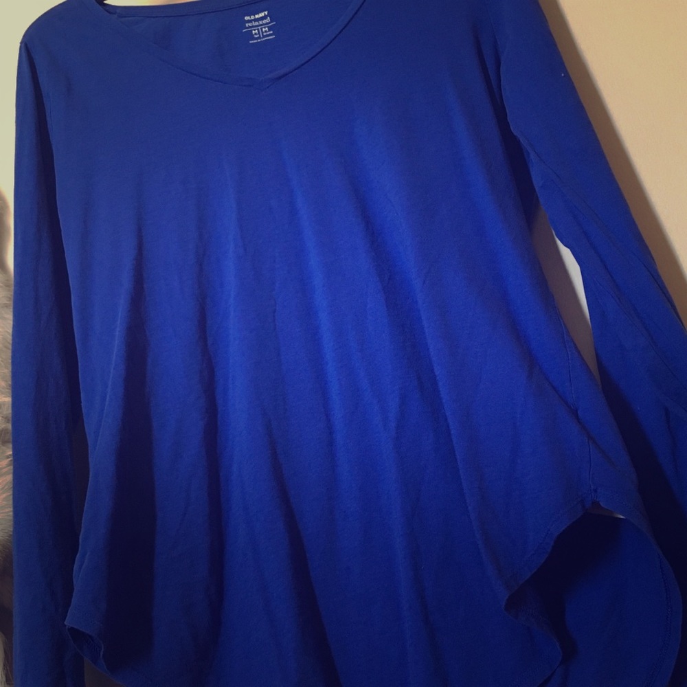 Old Navy Relaxed V Neck Knit Tee for Women